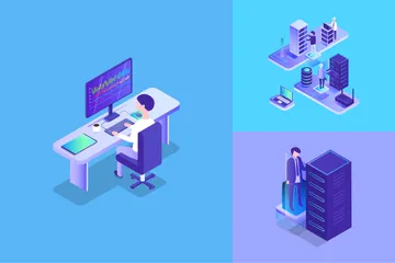 Isometric Illustration Pack