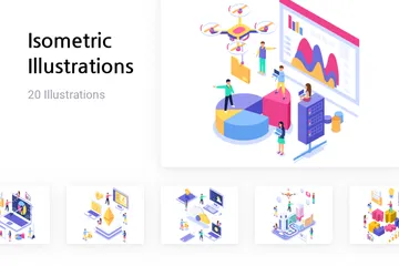 Isometric Illustration Pack