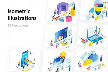 Isometric Illustration Pack