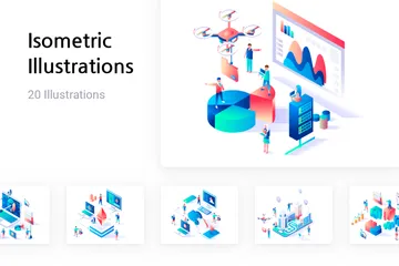 Isometric Illustration Pack