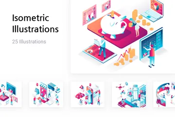 Isometric Illustration Pack