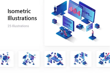 Isometric Illustration Pack