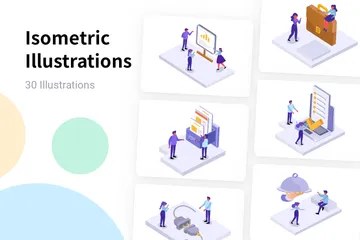 Isometric Illustration Pack