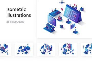 Isometric Illustration Pack