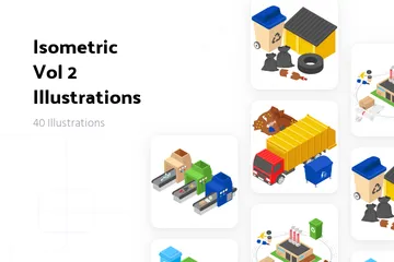 Isometric Vol 2 Illustration Pack