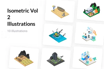 Isometric Vol 2 Illustration Pack