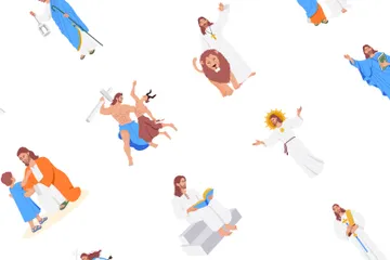 Jesus Illustration Pack