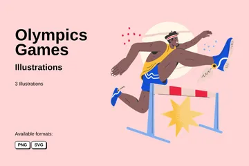 Jeux olympiques Pack d'Illustrations