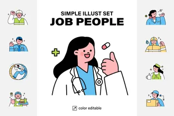 Job Illustration Pack