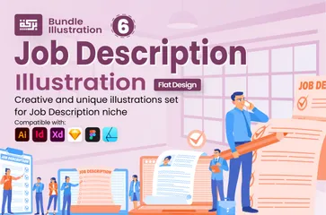 Job Description Illustration Pack