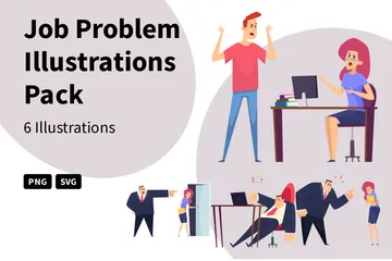 Job Problem Illustration Pack