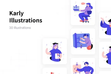 Karly Illustration Pack