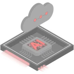 KI-Chip-Architektur Illustrationspack