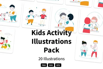 Kids Activity Illustration Pack