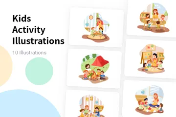 Kids Activity Illustration Pack