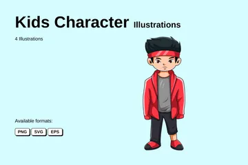 Kids Character Illustration Pack