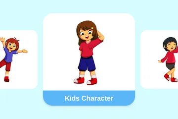 Kids Character Illustration Pack