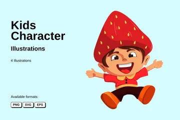 Kids Character Illustration Pack