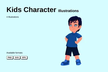 Kids Character Illustration Pack