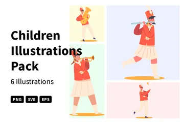 Kinder Illustrationspack