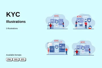 KYC Pack d'Illustrations