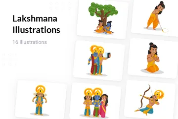 Lakshmana Illustration Pack
