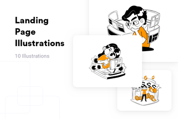 Landing Page Illustration Pack