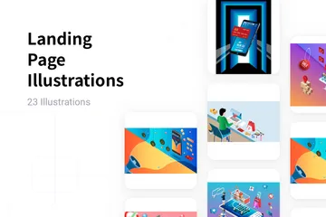 Landing Page Illustration Pack