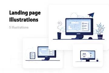 Landing Page Illustration Pack