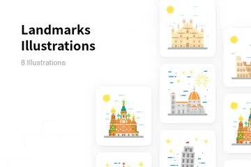 Landmarks Illustration Pack