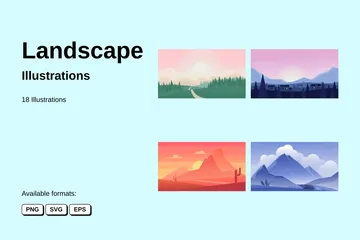 Landscape Illustration Pack