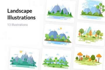 Landscape Illustration Pack