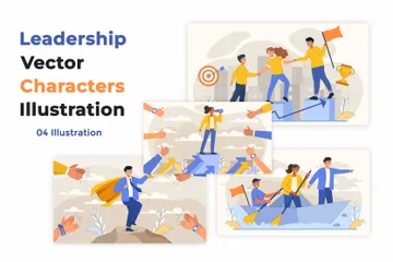 Leadership Illustration Pack