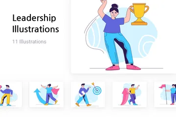 Leadership Illustration Pack