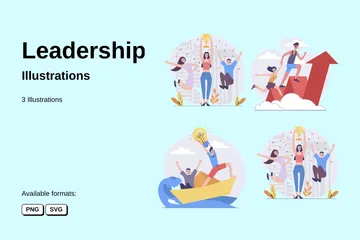 Leadership Illustration Pack