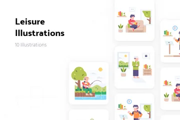 Leisure Illustration Pack