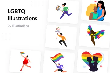 LGBTQ Illustration Pack
