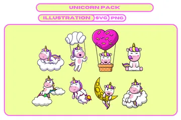 Licorne Pack d'Illustrations