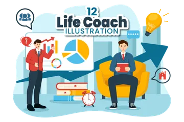 Life Coach Illustration Pack