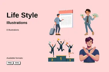Life Style Illustration Pack