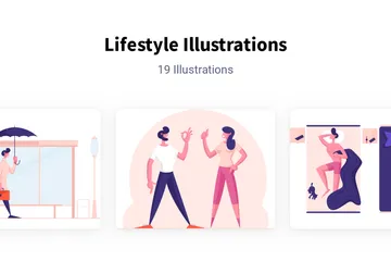 Lifestyle Illustration Pack