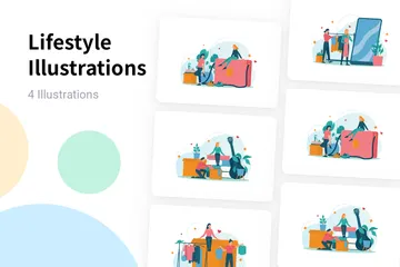 Lifestyle Illustration Pack