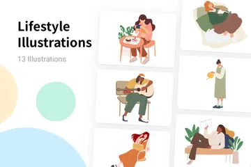 Lifestyle Illustration Pack