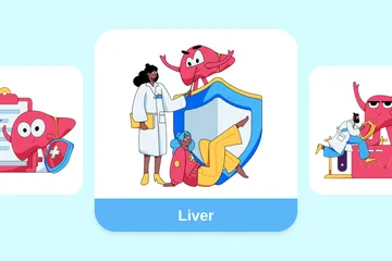 Liver Illustration Pack