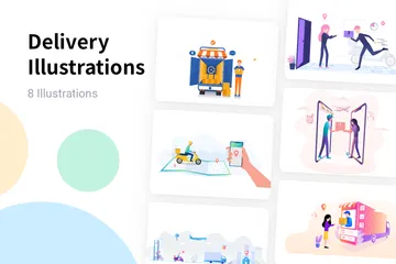 Livraison Illustration Pack