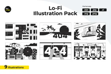 Lo Fi Illustrationspack