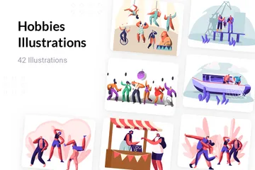 Loisirs Pack d'Illustrations