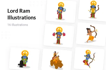 Lord Ram Illustration Pack