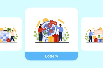 Lottery Illustration Pack