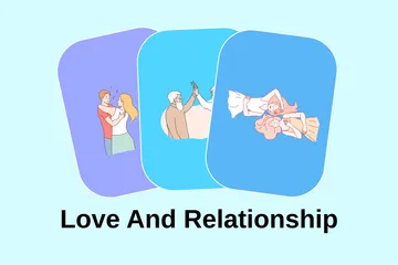 Love And Relationship Illustration Pack